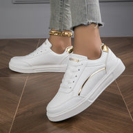 WW | Einfarbige Damensneaker Mit Weicher Sohle