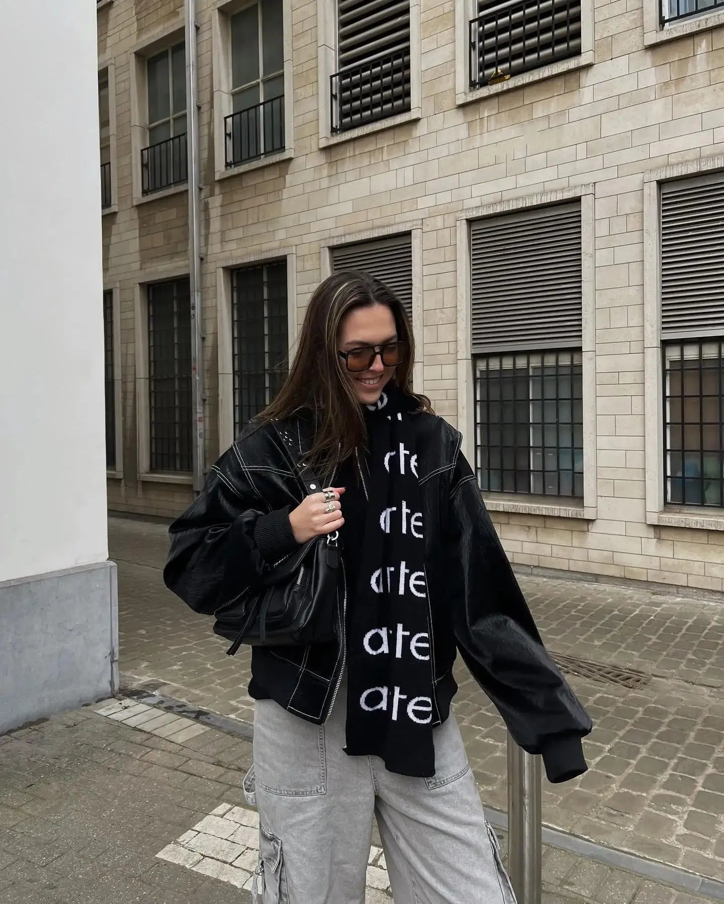 WW - Grobes Lederjacke