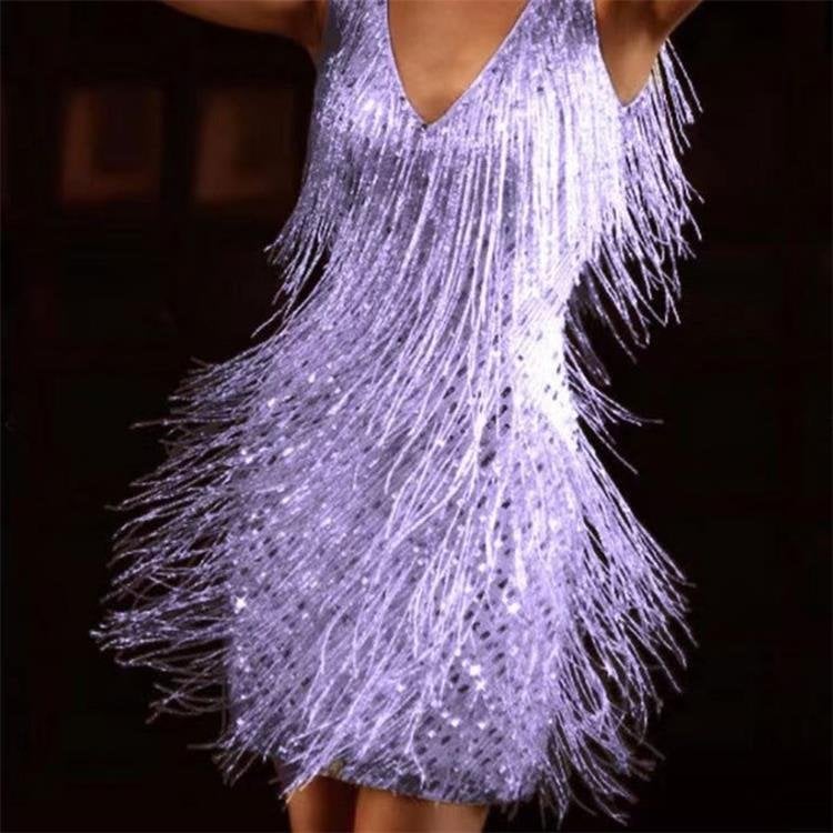 W&W Mode | Slip Kleid - Verführerisches V-Ausschnitt Kleid für Einen Stilvollen Look