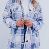 Polar Fleece Wolldeckenjacke