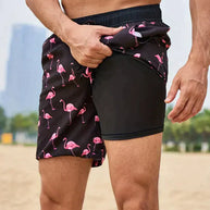 WW | Trendy Herrenbadehose Mit Einzigartigem Design