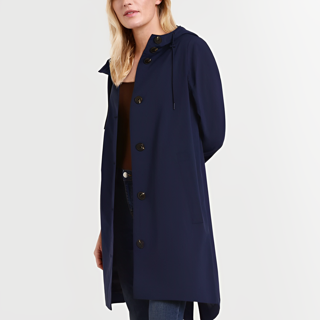 WW Wasserdichte Regenjacke Mit Kapuze Für Damen | Perfekt Für Outdoor-Aktivitäten