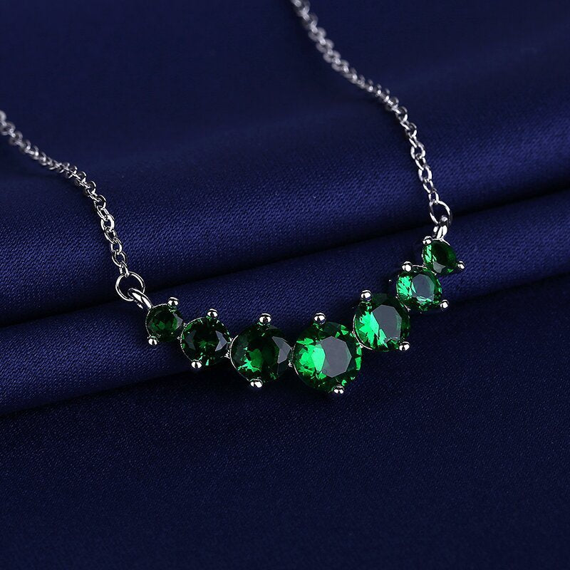 WW | 925 Sterling Moissanit Halskette