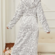 WW | Robe mit Leopardmuster und Elegant Merkmalen