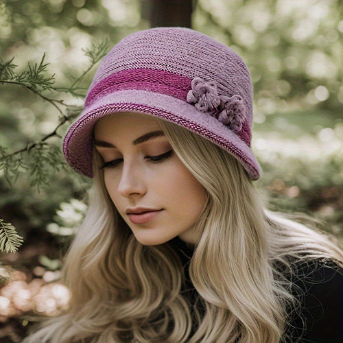 WW | Schickes Winter Stilvolles Gestricktes Set für Frauen