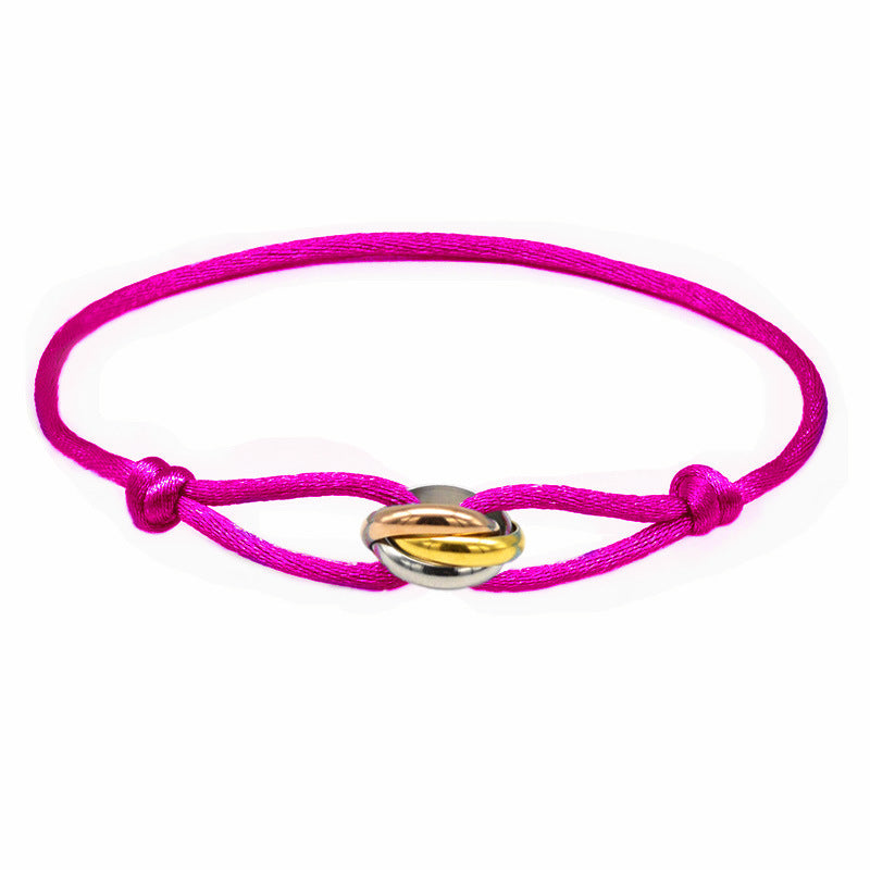 WW | Handgefertigtes Paar Edelstahl Diy Tragband