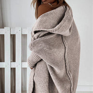 WW | Gestrickte Strickjacke Weste