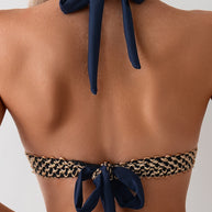 WW | Frauen Bikini Set Zweiteilig: Hoch Bedeckt, Schnell, Sportlich