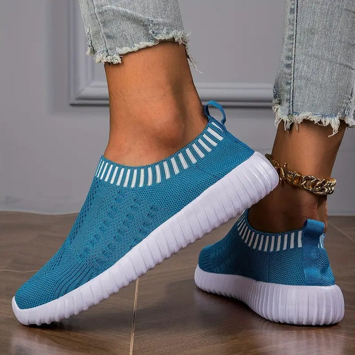 W&W Mode | Atmungsaktive Damen-Sneakers mit verstärktem Fußbett