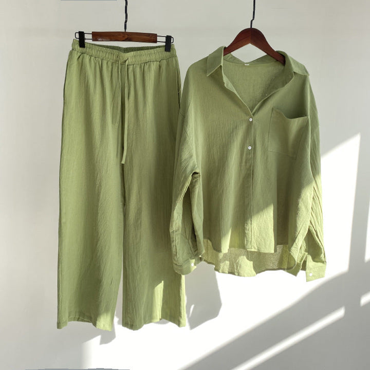 W&W Mode | Stylisches Und Zweiteiliges Leinen Set