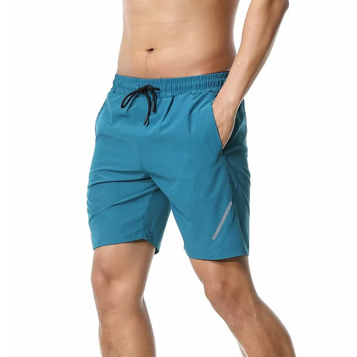 W&W Mode | Slim Fit Badehorts mit Seitentaschen aus Stretchstoff für Männer