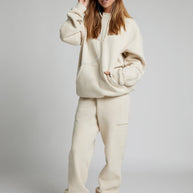 WW | Reise Kapuzenpullover mit Flugzeugmodus-Grafik