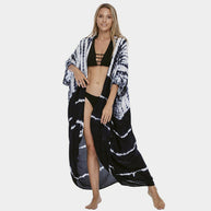 WW | Glamouröse Sonnenschutz Resort Strandkleid Cover Up