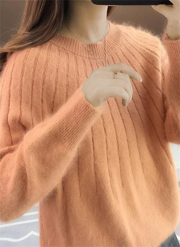 W&W Mode | Weicher Kaschmir Strickpullover für Damen - Warm und Luxus