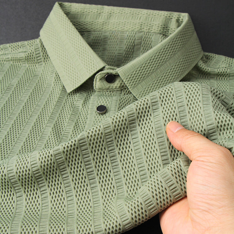 WW | Herren Poloshirt Aus Seide