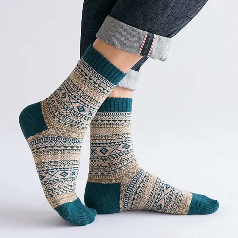 W&W Mode 5-Pack Socks | Megawarme Socken im skandinavischen Design