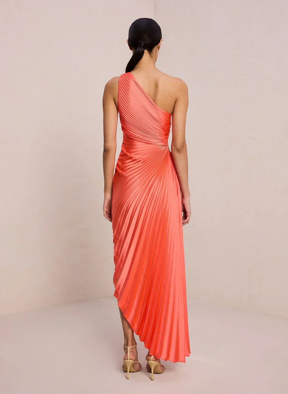 W&W Mode | One Shoulder Maxikleid