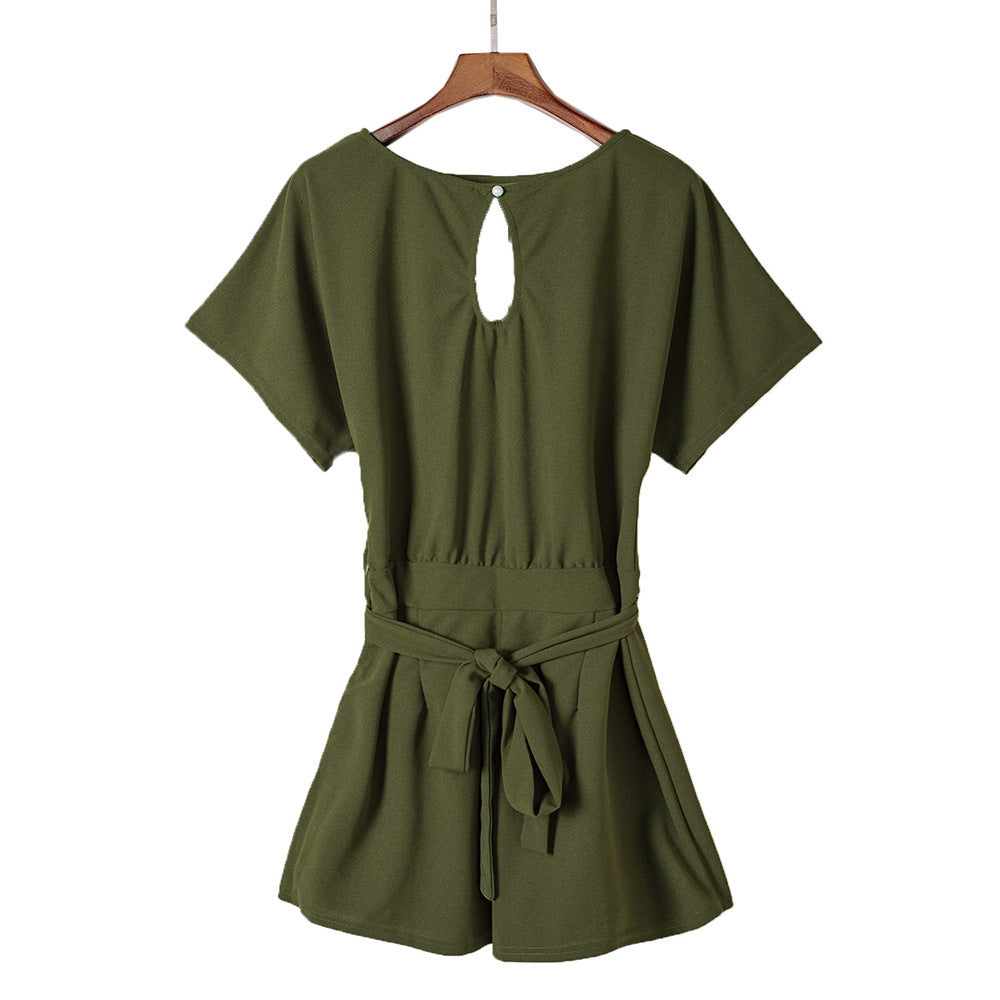 W&W Mode Overall mit Rundhalsausschnitt für Damen