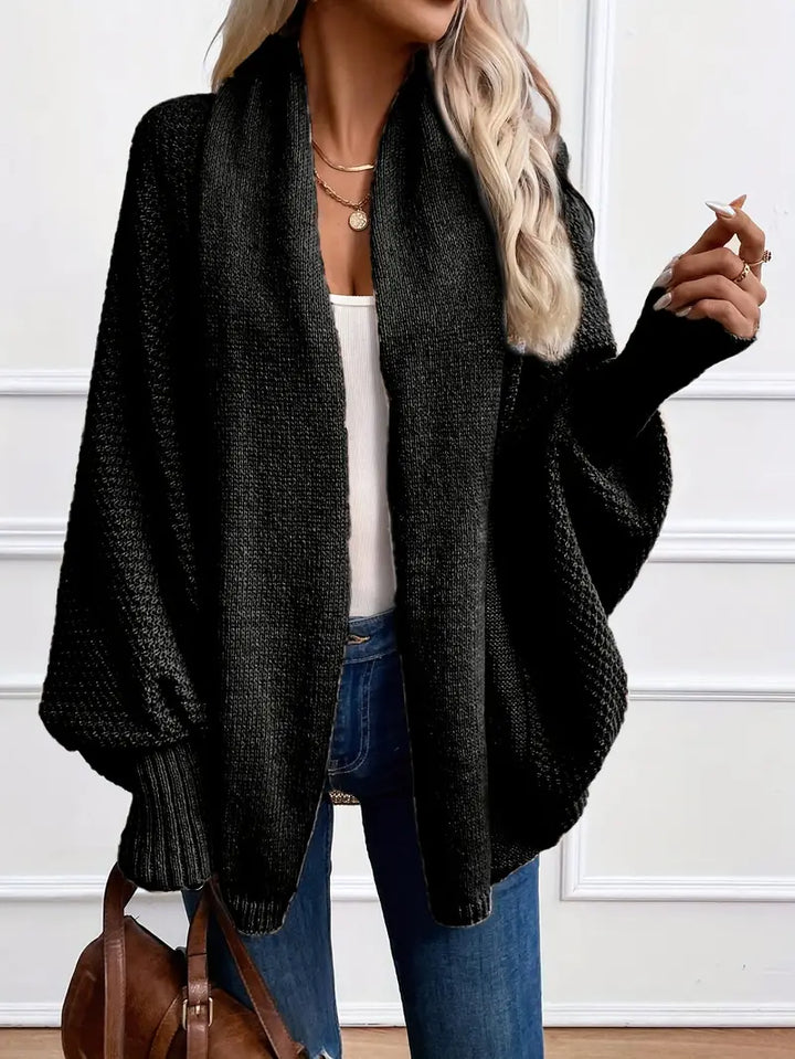 W&W Mode | Lässige Oversized Gestrickte Weste Für Damen