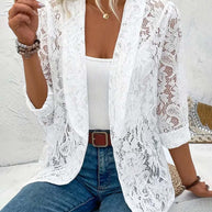 WW | Eleganter Blazer mit Spitze