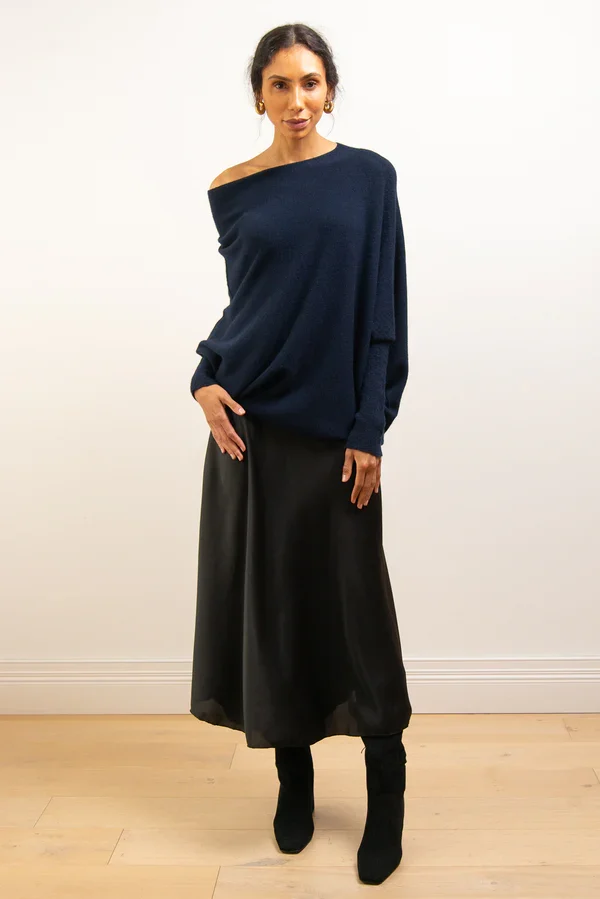 Mariemi™ - Asymmetrisch Drapierter Pullover