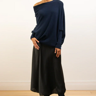 Mariemi™ - Asymmetrisch Drapierter Pullover