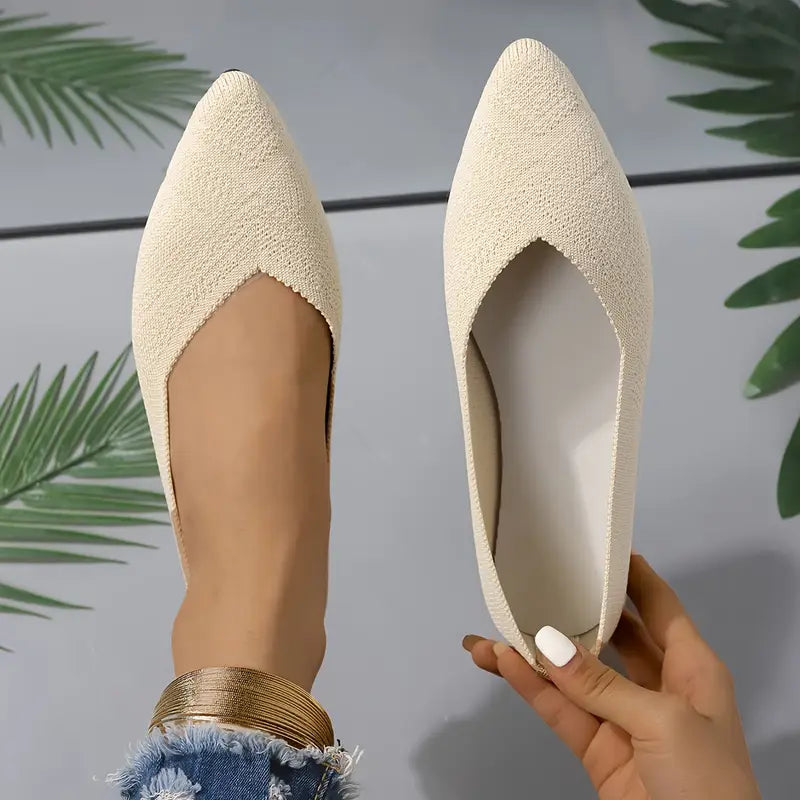 WW | Stilvolle Flache Sandalen mit Spitzer Zehenpartie