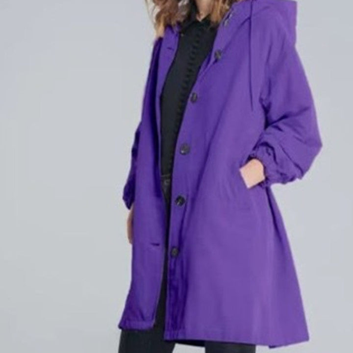 W&W Mode | Trenchcoat Mit Kapuze
