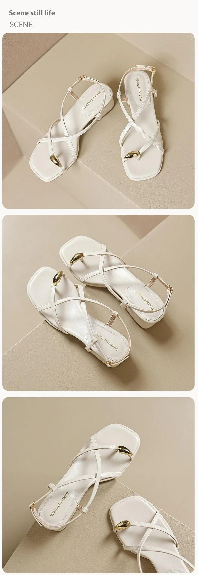 W&W Mode | Sandali Romani Flip-Flops