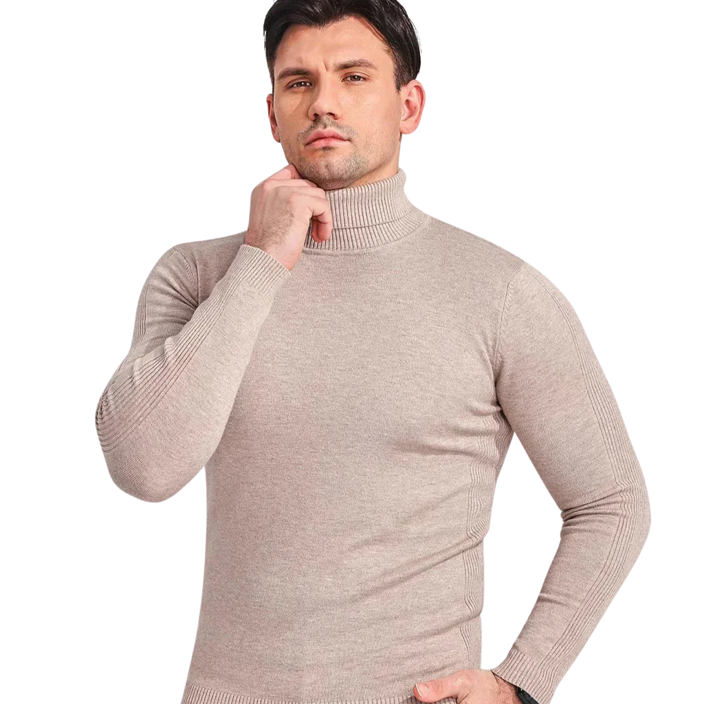 WW | Luxuriöser Rollkragenpullover Aus Kaschmir