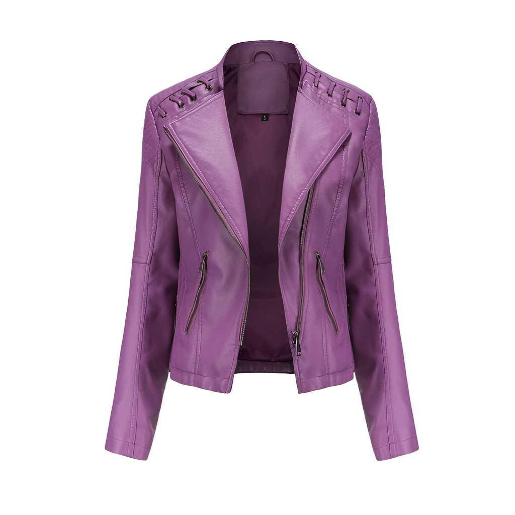 WW Allrounder: Die ElegantAura Lederjacke
