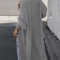 WW Strickcardigan Aus Wolle Mit Taschen Für Damen | Perfekt Für Den Alltag