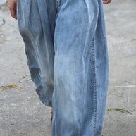WW | Bohemian Floral Gedruckte Übergroße Harem-Hose