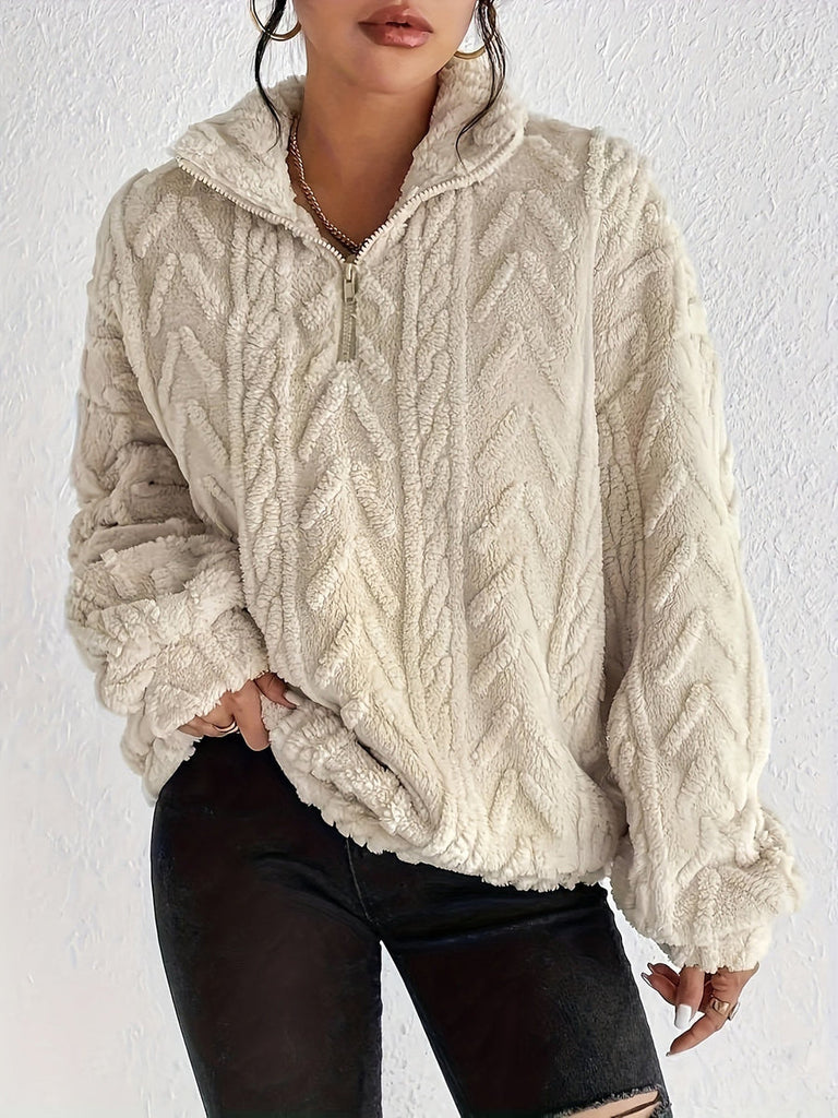 WW | Stylischer Fleecepullover
