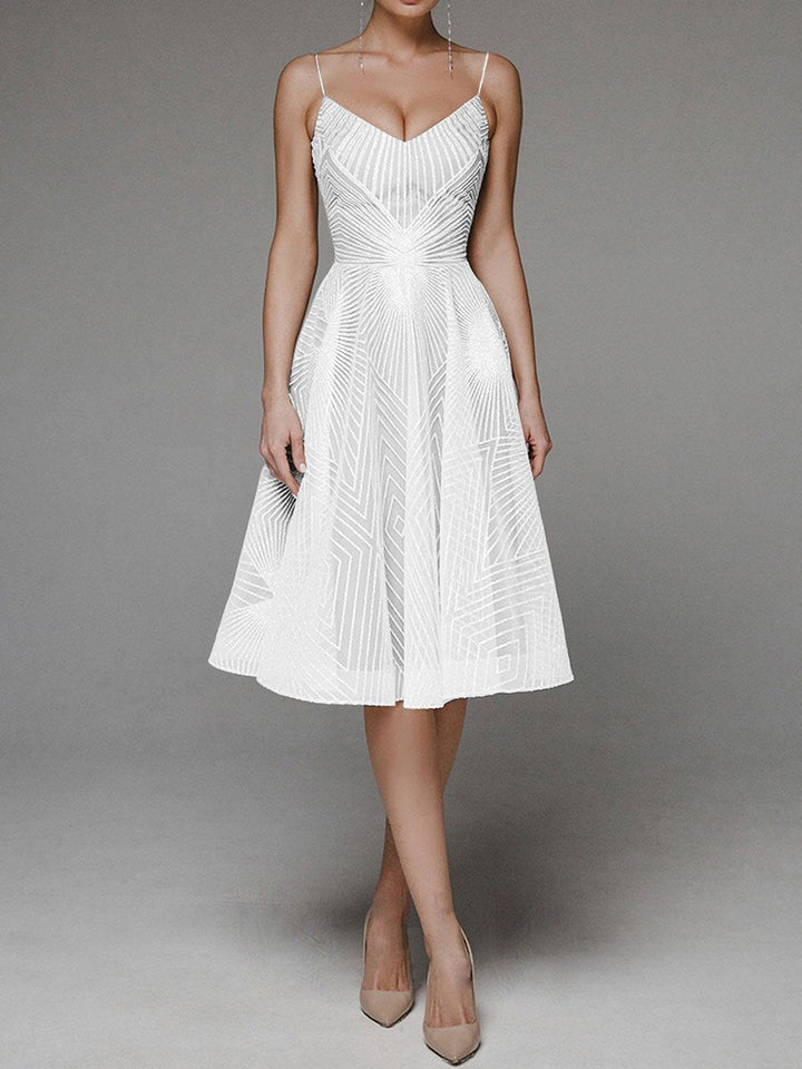 W&W Mode | Sommerliches Trägerkleid Mit Stickerei