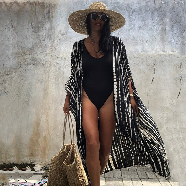 W&W Mode | Glamouröse Sonnenschutz Resort Strandkleid Cover Up