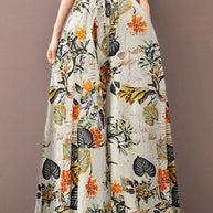 WW | Schicke Lockere Hosen mit Blumenmuster