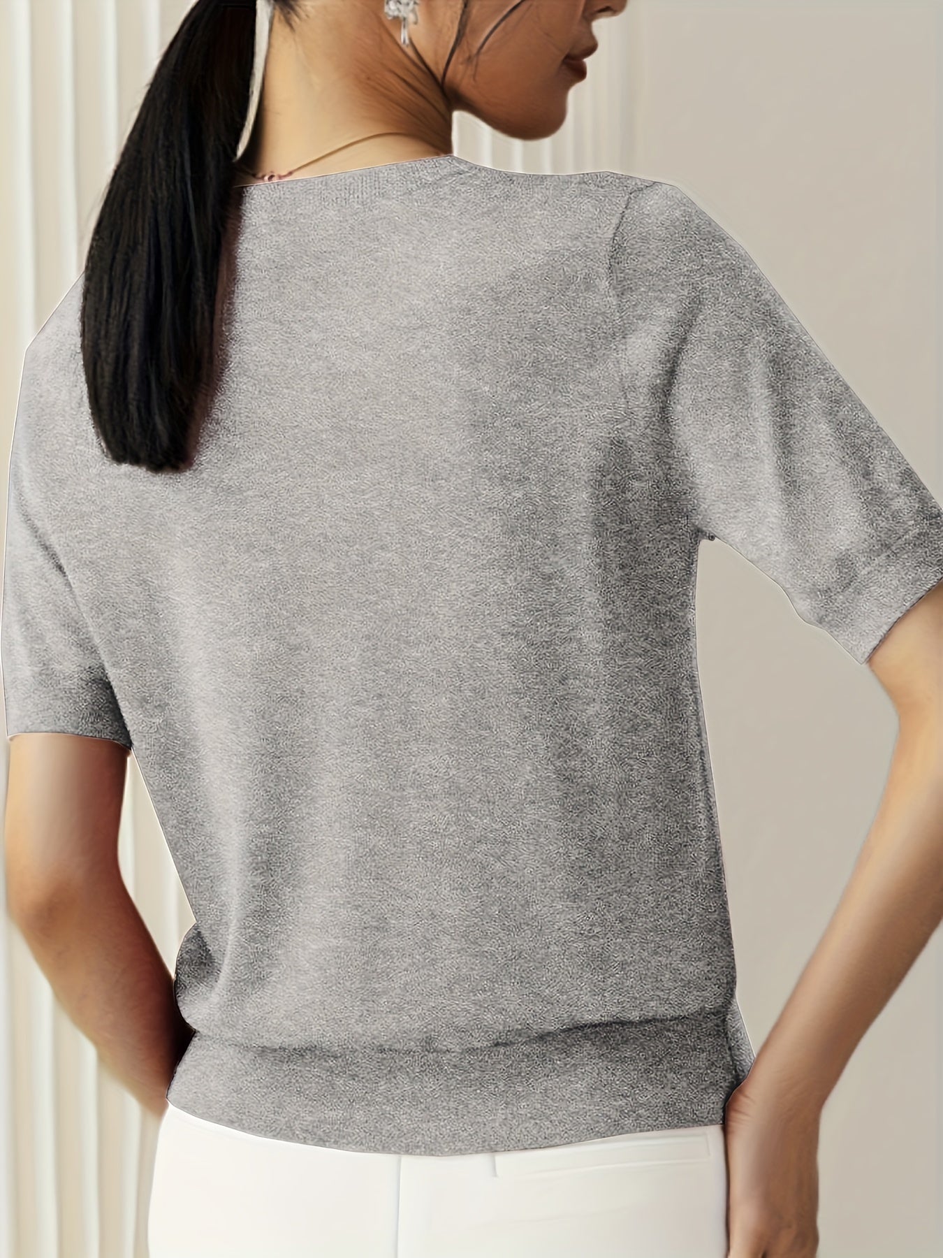 WW | Damen Lässiger Pullover