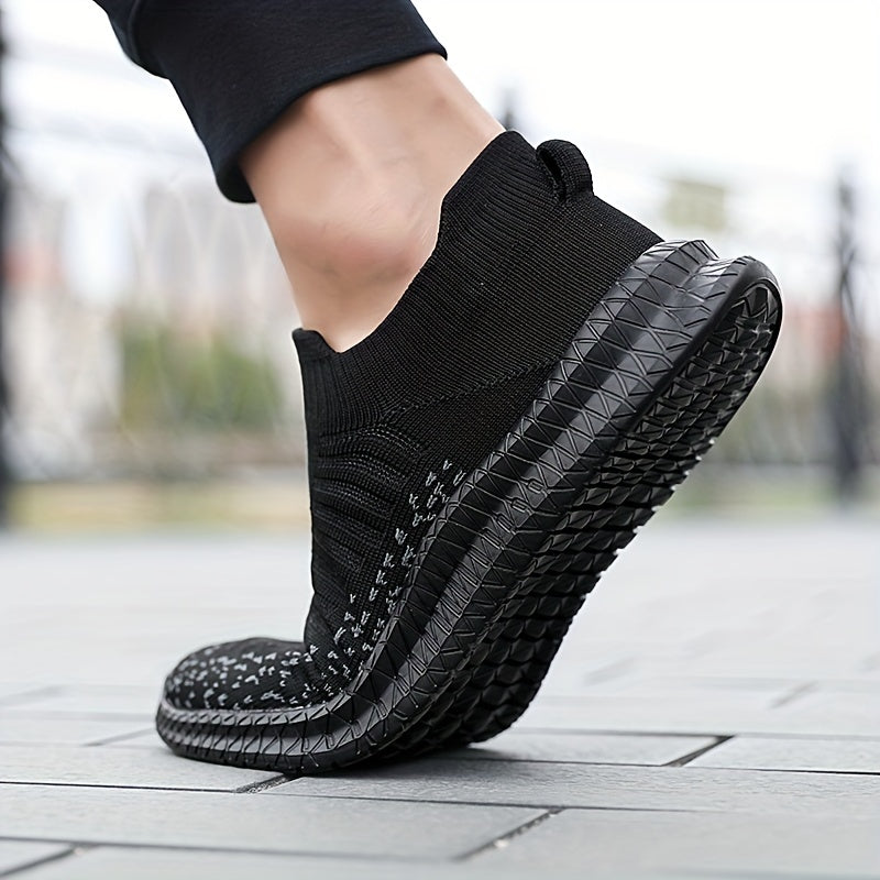 WW | Atmungsaktive Slip-On-Sneaker mit Strick-Obermaterial