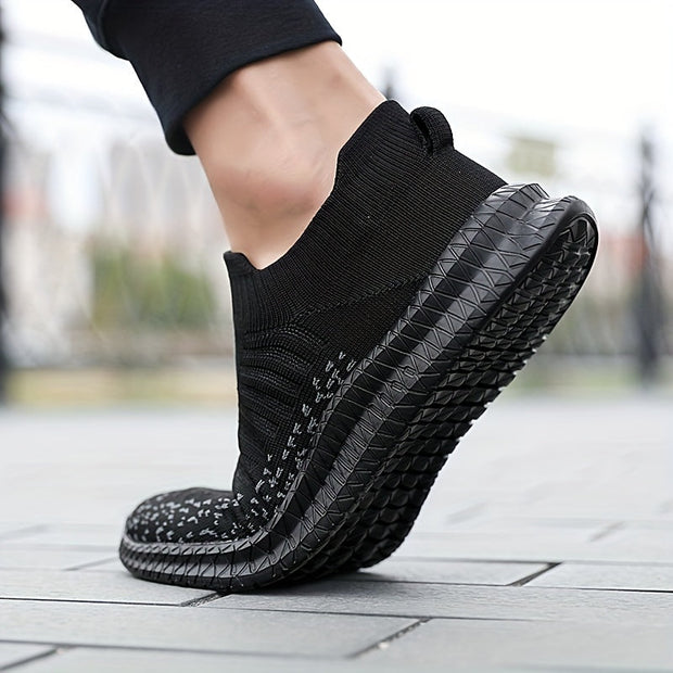 WW | Atmungsaktive Slip-On-Sneaker mit Strick-Obermaterial
