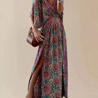 WW | Damen Bohemian-Kleid