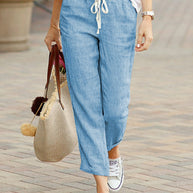 WW | Bequeme Leinenhose Licht & Stilvoll