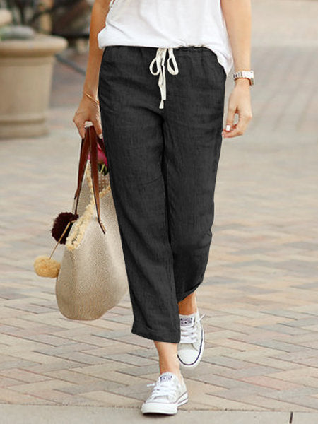 WW | Bequeme Leinenhose Damen