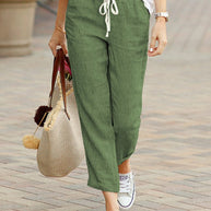 WW | Bequeme Leinenhose Licht & Stilvoll
