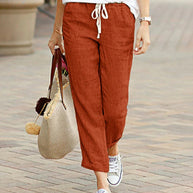 WW | Bequeme Leinenhose Licht & Stilvoll