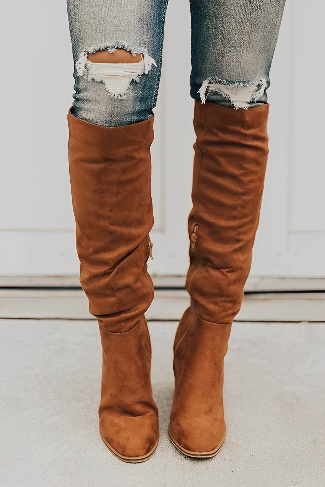 W&W Mode | Vielseitige Kniehohe Stiefel