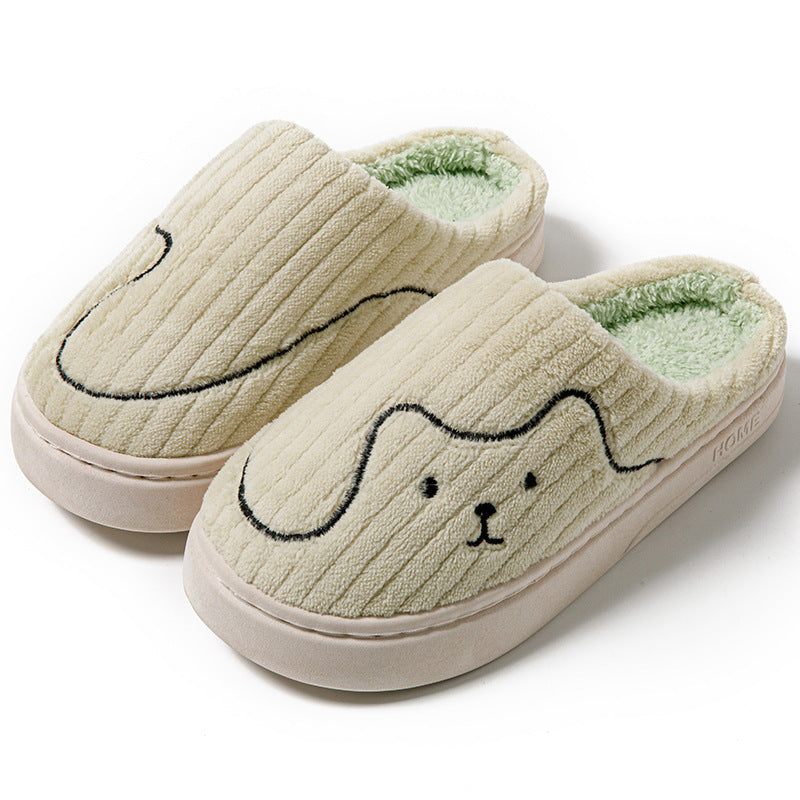 W&W Mode | Pantoffeln - Damen Hausschuhe mit süßem Tiermotiv und weichem Futter