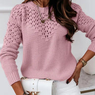 WW | Eleganter Hohlsaum Pullover