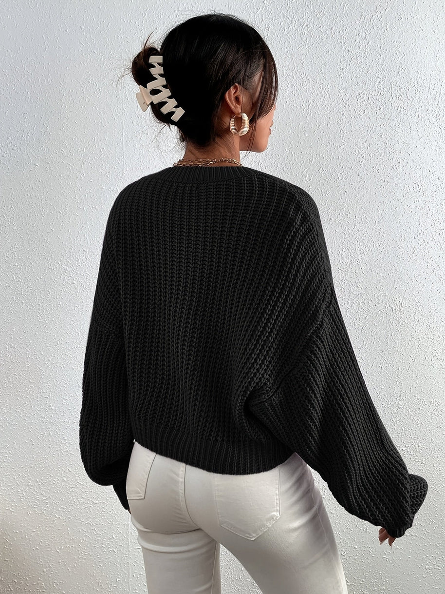WW | Lässiger Longpullover Damen mit