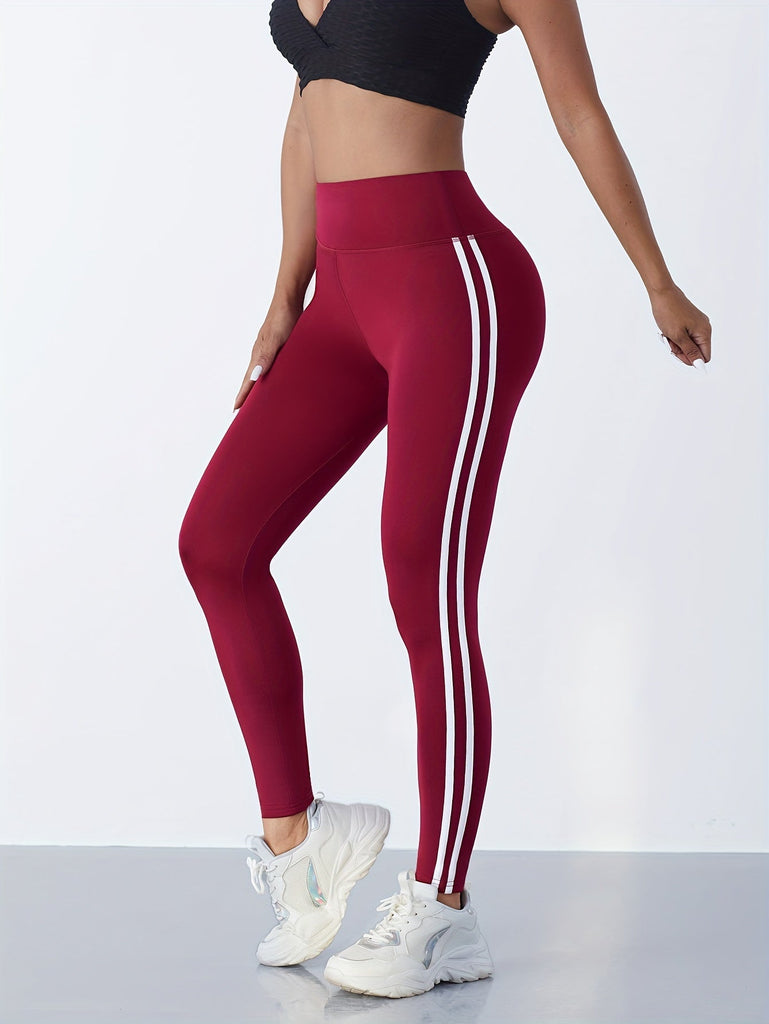WW | Feuchtigkeitsableitende Yogaleggings Mit Hohem Bund